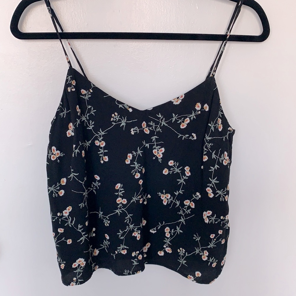 & Other Stories Floral Crop Tank